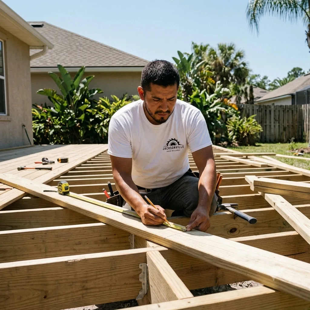 Deck resurfacing and re-decking in Fleming Island FL